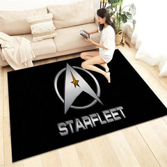 Star Trek HD Printed Carpet Living Room Home Decor Sofa Table Rug Anti Slip Chair