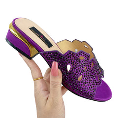 Trendy Colorful Slides for Women Classic Design Sandals Italian Style