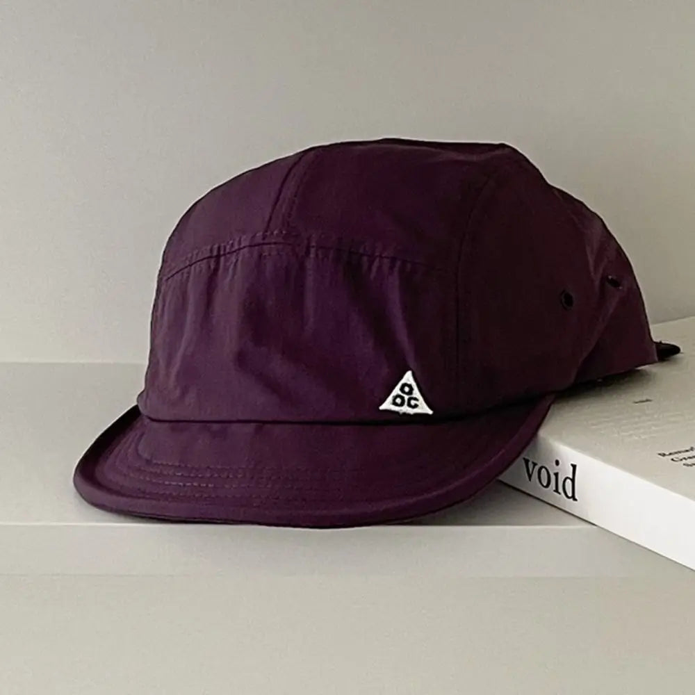 Japanese Retro Quick-drying Short Brim Baseball Caps Unisex Summer Outdoor Sunscreen Casual Versatile 5-flap Tooling Camping Hat