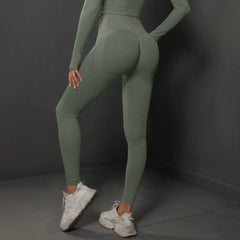 High Waist Yoga Leggings Women Seamless Push Up Sport Leggings Fitness Running