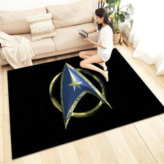 Star Trek HD Printed Carpet Living Room Home Decor Sofa Table Rug Anti Slip Chair