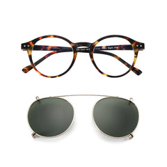 Steampunk Style Glasses (Anti Blue Light Blocking Eyewear) + Clip Lenses
