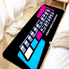 Mugen Seiki Door Mat Entrance Non-slip Doormat Washable Kitchen Carpet Living Room