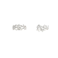 Punk Irregular Thorn Couple Ring Vintage Hip Hop Personalized Men's Adjustable