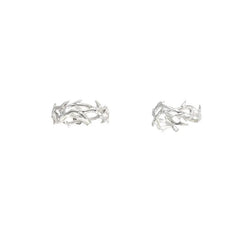 Punk Irregular Thorn Couple Ring Vintage Hip Hop Personalized Men's Adjustable
