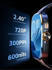 M99 Smartwatch 5G With 2.4inch Amoled Screen 900W Rotating Camera WIFI GPS Position Compass NFC Bluetooth 1024GB Smart Watch