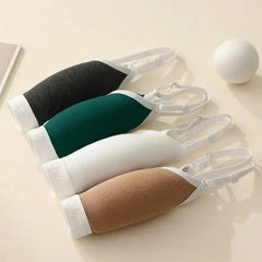 Seamless Bras Sports Bra And Panties Set Women Hollow Out Cotton Underwear