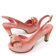 Matching Shoes and Bags: High Heels Nigeria Popular Design African Ladies Shoes