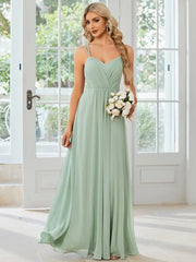 Evening Dresses: Elegant Prom Dress V Back Backless Floor-Length Ever Pretty