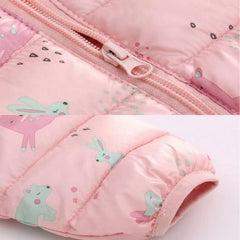 Children Boys Baby Hooded Lightweight Down Jackets