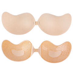 Bra for Women Backless Strapless Bra Seamless Front Closure Bralette