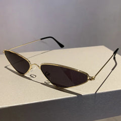 Vintage Triangle Sunglasses Men Stylish Retro Ocean Lenses Women
