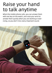 2026 New Lady fashion Smart Watch Men Women Heart Rate Blood Pressure Fitness Tracker Bluetooth Call Smartwatch Man For Android