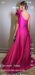 Homecoming Dresses: One Shoulder A-line Prom Dress Sleeveless Maxi