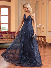 Homecoming Dresses: Blue Evening Dress Women Elegant Cocktail Dress