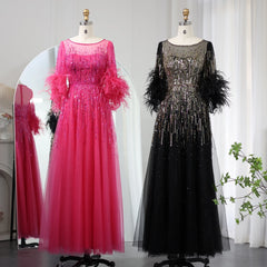 Evening wear Dresses: Evening Dresses for Women Elegant Fuchsia