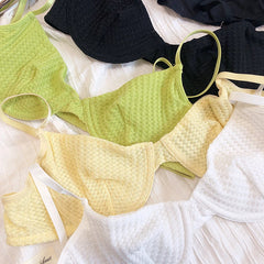 6 Color Women Underwear French Bralette Push Up Bra Set Ultra