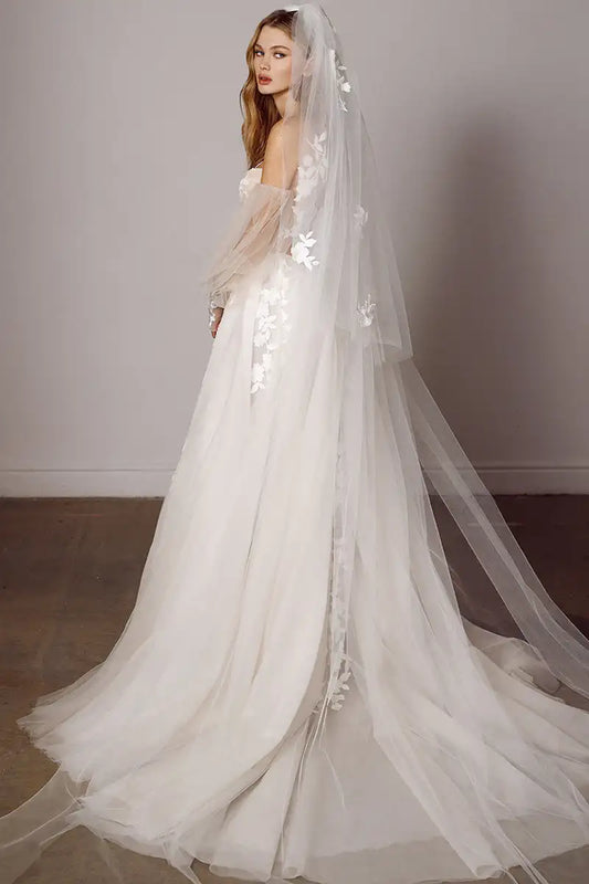 White Bridesmaid Dresses: A-line Wedding Dress for Women Vestidos Novia Backless