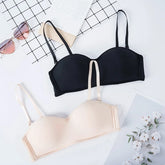 Women Invisible Bra Strapless Bralette 1/2 Cup Women's Underwear Female