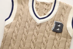 New Spring Autumn Baby Boys Clothes Suit Children Casual Vest Shirt Pants 3Pcs/Set Kids Outfits Toddler Costume Infant Tracksuit