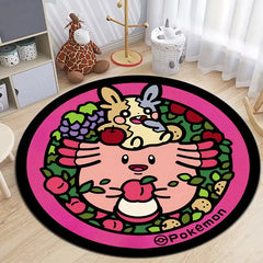 Pokemon Pikachu cute Printed Printed Carpet,rugs for bedroom,Living room floor mat
