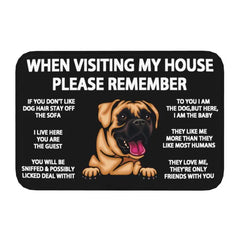 West Highland White Terrier Dog Floor Door Kitchen Bath Mat Anti-Slip Outdoor Westie