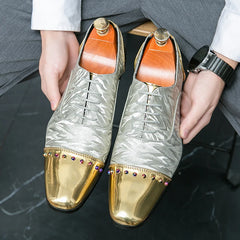 2024 Casual Leather Shoes Men superstar Brogues formal leather shoes