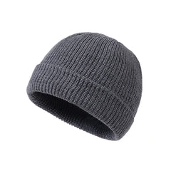 Knitted Hat for Men & Women Caps Wool Fashion Simple Warm Skullies Beanies