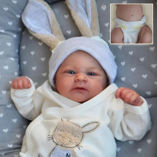 JOYORA 49cm 19in High Quality Handmade Dolls Are Like Newborn Baby Dolls with Soft 3D Skin and Lifelike Finished Products