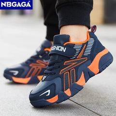 Children Boys Shoes School Sports Fashion Leather For Kids Tennis Casual Sneakers