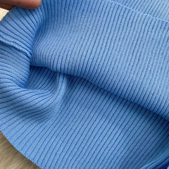 Sleeveless Elastic Knit Bodycon Dress Chic Vestidos Women