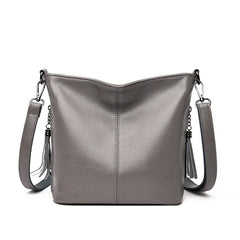 Tassels Women Hand Crossbody Bags for Female Leather Crossbody Luxury Purses