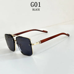 Sunglasses For Men New Wooden Vintage Designer Fashion Glasses