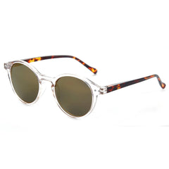 Sunglasses for Men: Vintage Retro Polarized Circle Sun Glasses