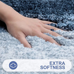 Bath Mat U-Shaped Extra Soft Bathroom Rug Absorbent Bathroom Carpet