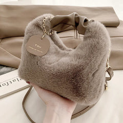 Pu Leather Women'S Crossbody Bags With Stylish Red Wide Shoulder