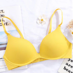 Womens Bralette Wireless Girls Gather Lingerie Sexy Underwear Small Chest