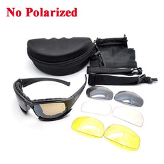 Glasses Shooting Airsoft Hunting Safety Glasses Hiking Sunglasses 4 Lens