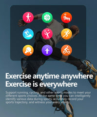 2025 New For huawei True Blood Pressure Airbag Smart Watch men air Pump Uric Acid Blood Lipids health watch Bluetooth call watch