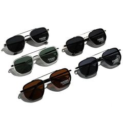 sunglasses men retro style metal square sunglasses for women double bridge