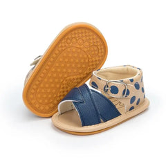 Shoes Boys Girls Sandals Infant Non-slip Soft Sole Flat Leather Comfort Toddler