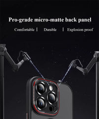 Matte Bumper Magnetic Clear Case For iPhone 15 14 13 12 Pro Max Plus Magsafe Wireless Charge Full Lens Protection Cover