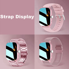 New SmartWatch Men Women 2.02 Amoled BT Call GPS Tracker NFC Sport Waterproof Heart Rate Smart Watch Fitness Tracker