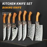Butcher Knife Stainless Steel Boning Knife Handmade Forging Chef Knives meat