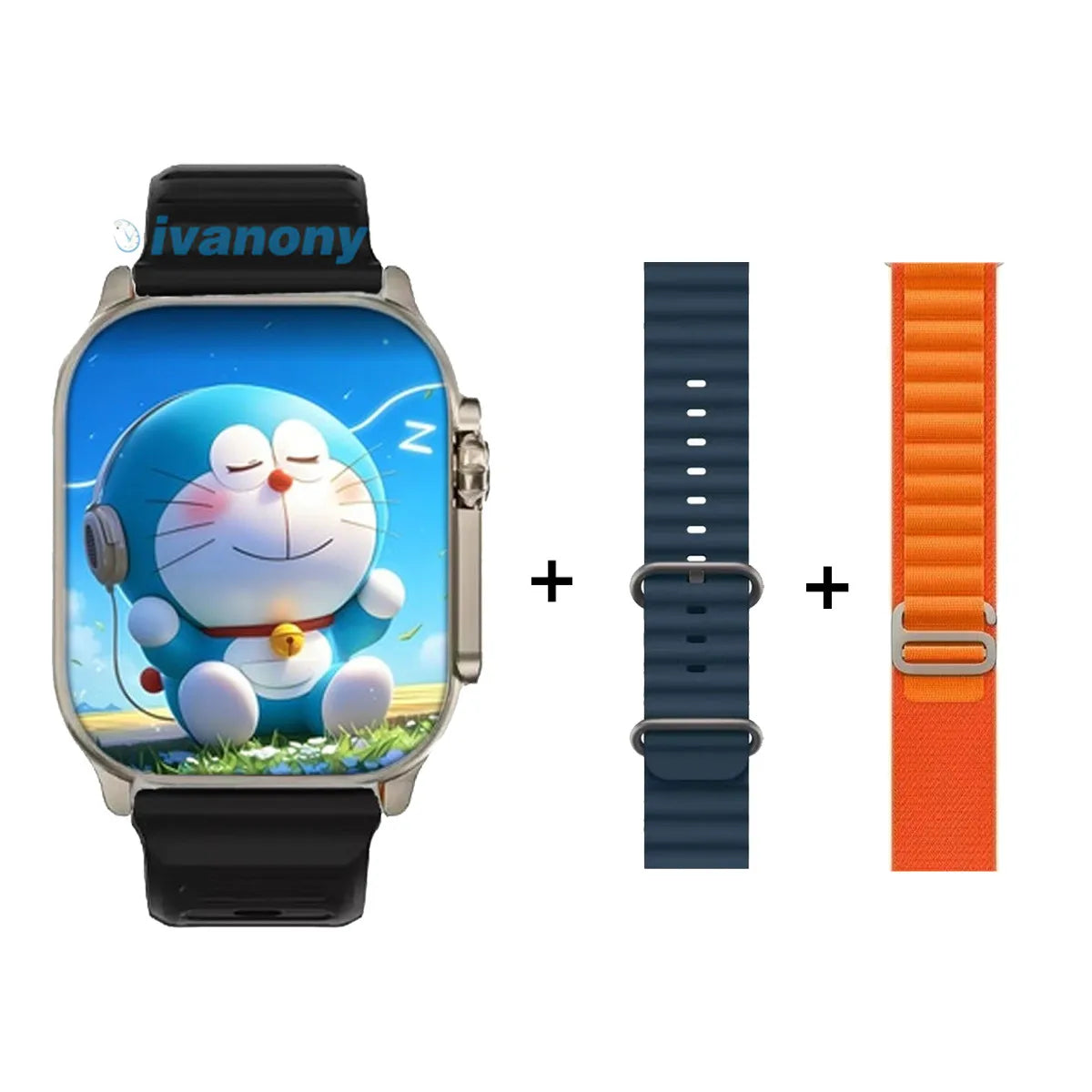 Original Smart Watch Hello 3 Plus Ultra Amoled 49mm 4GB/ROM Whatsapp Reminder Remote Music Voice Assistant Compass Smartwatch