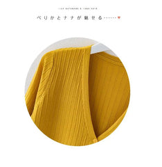 Fashion Women Solid Knitted Sweaters Coats Spring Summer Half Sleeve V-neck