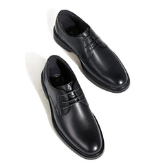 Men Dress Shoes Business Formal British Style Leather Derby Shoes Wedding Shoes