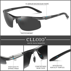 Sunglasses Men Polarized Cycling Driving Glasses Anti-Glare Fishing Goggles