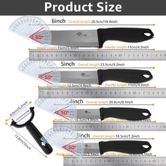Ceramic Knife 3 4 5 6 Inch Sharp Kitchen Chef Knives Utility Slicer Paring Serrated