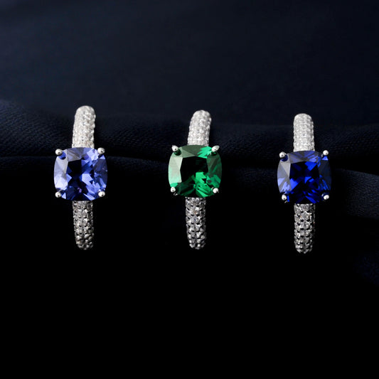 Ring 925 Sterling Silver for Women Daily Party Jewelry sets gift